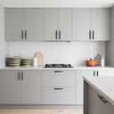 2 x 10 Pack 5 Inch Square Cabinet Handles Matte Black Stainless Steel for Cabinet, Kitchen Drawer Pulls Cabinet Handles for Cabinets Cupboard, 5''Length, 3''Hole Center