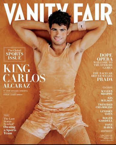 Vanity Fair Magazine Global Sports Issue 2026, King Carlos Alcaraz, Magazine