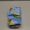 Round Dog Pool Cover 63"(5ft), Foldable Kiddie Solar Cover Fit Dog Collapsible Swimming Pool, Pets Kids Bath Tub, Anti-UV Dustproof Safety Pool Covers, Colorful Swimming Ring (Large(63" x 12"))