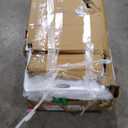 10 Pack White Plastic Folding Chairs, Indoor Outdoor Heavy-Duty Stackable Seats with Steel Frame, 350 lbs Capacity Portable Commercial Foldable Chairs for Party Events Wedding Dining Picnic Office