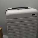 Away Bigger Carry-On Luggage, Lightweight Hardside Large Suitcase with Spinner Wheels, TSA Lock, Airline Approved, Cloud Gray