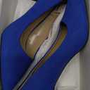 DREAM PAIRS Women's High Stiletto Heels Closed Pointed Toe Dress Pumps Shoes for Wedding Work Office Business, 3 Inches (9, Royal/Blue)