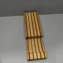 Bamboo Knife Block and In-Drawer Storage, Display Stand and Organizer, In-Drawer Knife Drawer Organizer(Knives Not Included)