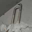 48 Inch Shower Grab Bar 1.25" Dia, 2 Pack Nickel Anti Slip Bathroom Grab Bar, 304 Stainless Steel Knurled Handicap Grab Bars, Safety Support Handrail,Bath Shower Handle for Elderly Injury Senior