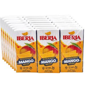 Iberia Mango Nectar, 6.8 fl oz (Pack of 24) (EXP 03/19/27)