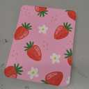 for iPad A16 Case - for iPad 10th Generation Case 10.9 Inch Kids Girls Women Cute Strawberry Girly Pretty Kawaii Floral Rotating Stand Folio Tablet Cover for Apple 10/11 2025