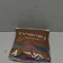 INNERSY Period Underwear for Women Leakproof High Waisted Menstrual Cotton Panties 3 Pack (Small, Dark Red&navy&gray)