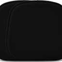 Shinnwa Dining Chair Cushions 2 Pack, Non Slip Indoor Chair Pads, U-Shaped Kitchen Seat Cushions, Set of 2, 15 x 16 Inches, Black