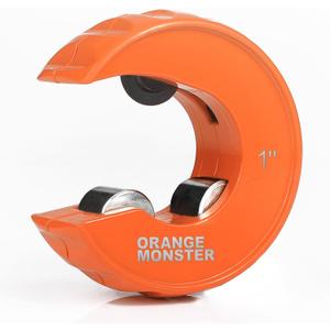 ORANGE MONSTER C-Style Close Quarters Auto Tube Cutter, Tools Tubing Cutter for Tight Spaces (1 inch)