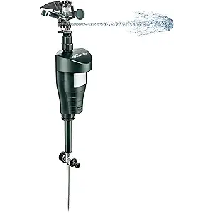 Motion Activated Sprinkler/Animal Deterrent - AbcoTech Humane, Safe Way of Scaring Away Wild Animals - Animal Deterrent - Coyoto, Deer, Cat - Motion Sensor Sprinkler to Deter Animals
