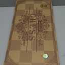 AMEROUS 15'' Magnetic Wooden Chess Set for Adults Kids - with Folding Board, Gift Package, Pieces Storage Slots, Handmade Pieces,Chess Board Game Set for Tournament Professional Beginner