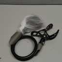 Lamicall Gooseneck Phone Holder for Bed - Cell Phone Mount Clamp Clip, Flexible Long Arm, Overhead Mount for Desk Headboard Bedside, for iPhone Air 17 Pro Max, 16 Pro Max, 15, 14 & 4-7" Phone (Black)