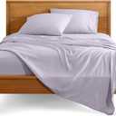 Bare Home Full Sheet Set - 1800 Ultra-Soft Microfiber Full Bed Sheets - Double Brushed - Deep Pockets - Easy Fit - 4 Piece Set - Bedding Sheets & Pillowcases (Full, Light Lavender)