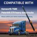 Hood Struts Shocks Lift Support A99609 Fits for Kenworth T680,Peterbilt 579,Replace Part Number L716009,L71-6017,L71-6021
