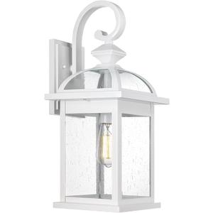 Darkaway Outdoor Lights Fixtures Wall Mount, Large 22inch Outdoor Wall Sconce Lights with Seeded Glass Waterproof Outside Exterior Lights Fixture for House Front Porch Patio Large, White