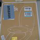 Jool Baby Quick Flip Toilet Seat, Built-in Potty & Splash Guard (Elongated)