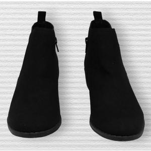 Sun + Stone Cadee Ankle Booties - Black 6.5