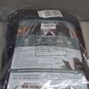 F-color SUV Cargo Liner for Dogs - Waterproof Pet Cargo Liner with Side Flaps, Comfort Dog Cargo Cover with Bumper Flap, Scrachproof Non-Slip Large Size Universal Fit SUVs Sedans Trunks Vans, Black (L : 55" x 93")