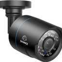 SANNCE 1080P Security Camera AHD/TVI/CVI/CVBS 4-in-1 CCTV Camera IP66 Weatherproof Analog CCTV Surveillance Bullet Camera Indoor Outdoor, 100ft Night Vision, No Power Supply and Cable, Only A Camera