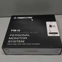 Phenyx Pro UHF Stereo Wireless in Ear Monitor System, Wireless IEM, 900MHz Band Selectable Frequency, Rack Mountable, 160 ft. Operation, Suitable for Stage, Studio, Exhibit, Lecture, Speech (PTM-10) (1 receiver +1 transmitter)