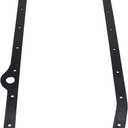 Black SBC Oil Pan Gasket Steel Core Fits for 86 - Up Late Chevy 305 350 383 400 Engine