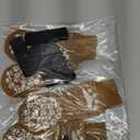 EXPAWLORER Anti Slip Dog Socks to Prevent Licking Paws, Dog Shoes for Hot Pavement, Dog Booties for Small Medium Large Senior Dogs, Traction Control Boots & Paw Protectors for Hardwood Floors (Small (4 Count), Khaki)