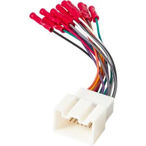 RED WOLF Stereo Wiring Harness Pre-Installed Wire Connectors Compatible with Ford 1999-2003 Ranger Explorer, 1998-2005 Lincoln Mercury Stereo Wire Cable Plug Install Aftermarket CD Player Receiver