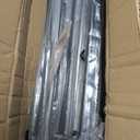 5 pack Metal Yard Sign H-Frame, 24"W x 18/24/30/36"H Adjustable Size Sign Stand, 50" Height, 18" x 24" Yard Sign with 6"H 1 Rider, Open House Signs for Real Estate, Assembly Required(1 Main, 1 Rider)
