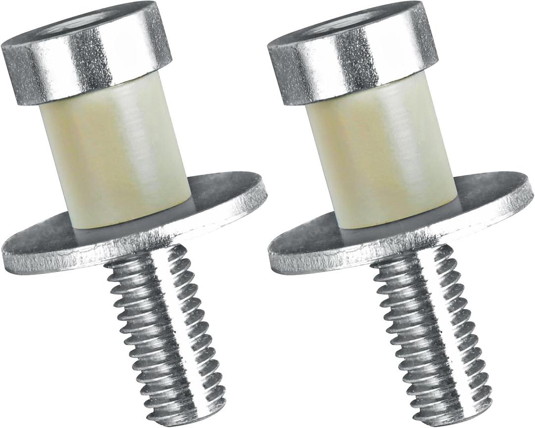 Door Lock Striker 38420 Compatible with Door Latch Bolts for 1971-1991 GMC Truck Door Bolt Pin Replace OEM 9601750 - Sold in Pairs