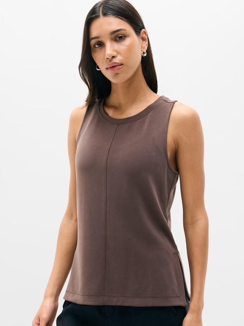 Athleta, Seasoft Tank, Brown, Size Small