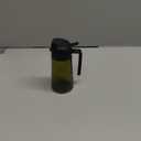 Olive Oil Sprayer for Cooking, 16oz/470ml Glass Light-Proof Oil Pourer for Kitchen, Air Fryer, Cooking, Salad, and BBQ by SWEET VIEW (Black)