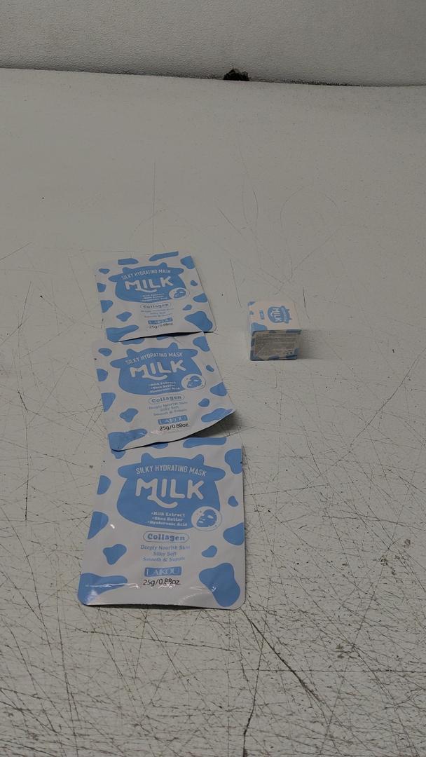 Milk Silky Hydration Mask 3pcs Moisturizing Cream 0.88oz 1pcs