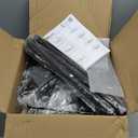 Floor Standing Corner Shower Caddy: 4-tier Rustproof Freestanding Shower Organizer Shelf for Inside - No Drilling Bathroom Rack Stand Black