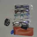 Gaoye Professional Reading Glasses for All Day - Computer Readers with Blue Light Protection - Value Pack, +1.75