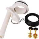 Toilet Flush Valve Replace for 4149a 4215a 4260 4266 Toilet Parts,Compatible with American Standard Champion 4,Titan,Duravit,Flush Valve,Includes Flapper Gasket Bolt Kit