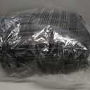 Kenneth Cole REACTION Out of Bounds Lightweight Hardshell 4-Wheel Spinner Luggage, Midnight Black, 20-Inch Carry On