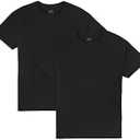 Fruit of the Loom Men's Eversoft Cotton T Shirts, Breathable & Moisture Wicking with Odor Control, Size L