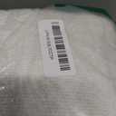 ANRODUO Pack of 2 Textured Boucle Throw Pillow Covers Soft White Euro Decorative Accent Solid Pillow Cases Cozy Modern Couch Cushion Case for Chair Sofa Bedroom Living Room Home Decor, 26 x 26 Inch