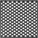 Utheer Genesis 2025+ Grill Grate, 16.14 x 16.14 Ceramic Cast Iron
