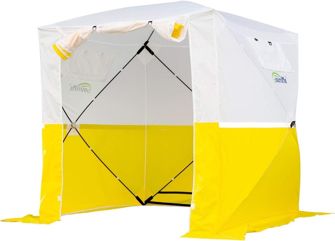 Professional Work Tent,Commercial Pop Up Canopy,Portable Emergency Shelter, 2x2