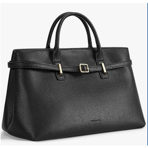 BOSTANTEN Vegan Leather Purse for Women Top Handle Purses with Gold Buckle Belt Satchel Tote Handbag with Adjustable Strap