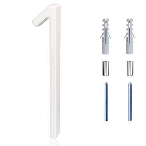White House Numbers for Outside - 5 Inch Modern Floating House Numbers for Outside, Creats Attractive Interesting Shadows, High Gloss Number 1