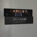 Feraco Copper Bracelet for Men 3X Strength,Magnetic Therapy Bracelet Copper Jewelry with Powerful 3800 Gauss Magnets,Premium Fold-Over Clasp