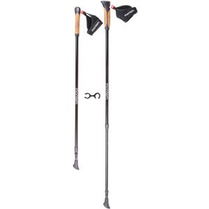 Montem Pro Walker Nordic Walking/Fitness/Hiking/Trekking Poles (Black)