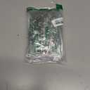 Name Tags with Clips,50 Set Name Badge Holders and Metal Clips Clear PVC Horizontal Name Tag ID Card with Clip Waterproof ID