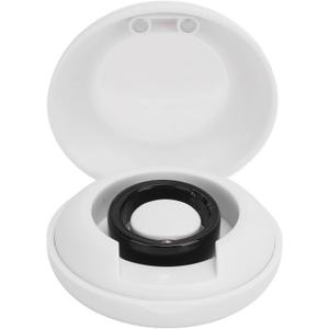 Sleep Quality Tracker Ring, Smart Health Ring for JYouPro App, Black Ceramic Rechargeable for Outdoor (Size 10)