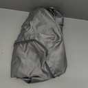 Ultra Space Saving Self Compression Organizer, 3-Layer Zipper Large Capacity Blanket Bags, Thickend Satin Fabric Comforter Storage Bag for Comforters, Clothes, Blankets (X-Large, Gray, 21x17x24in)