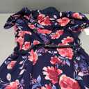 Harper Rose Blue Floral dress Size 8