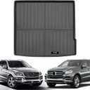 Custom for 2016-2019 Mercedes-Benz GLE /2012-1015 Benz ML Cargo Mats Trunk Liner All Weather TPE Protection Mat Accessories (for 2016-2019 Benz GLE/ 2012-2015 Benz ML)