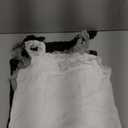 Sintege 3 Pcs Women's Lace Patchwork Tank Top Lace Camisole Tank Sleeveless Cami Crop Lacework Trim Y2k Tops (Medium, Black, White, Gray)